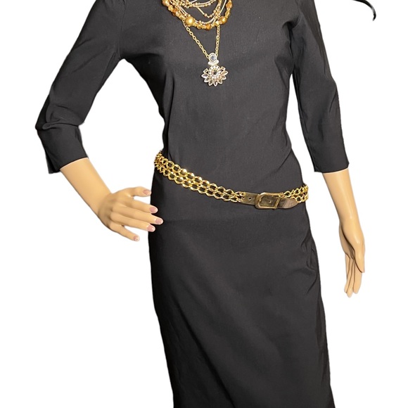 Zara Off-Shoulder Shift In Little Black Dress Season - Picture 2 of 8